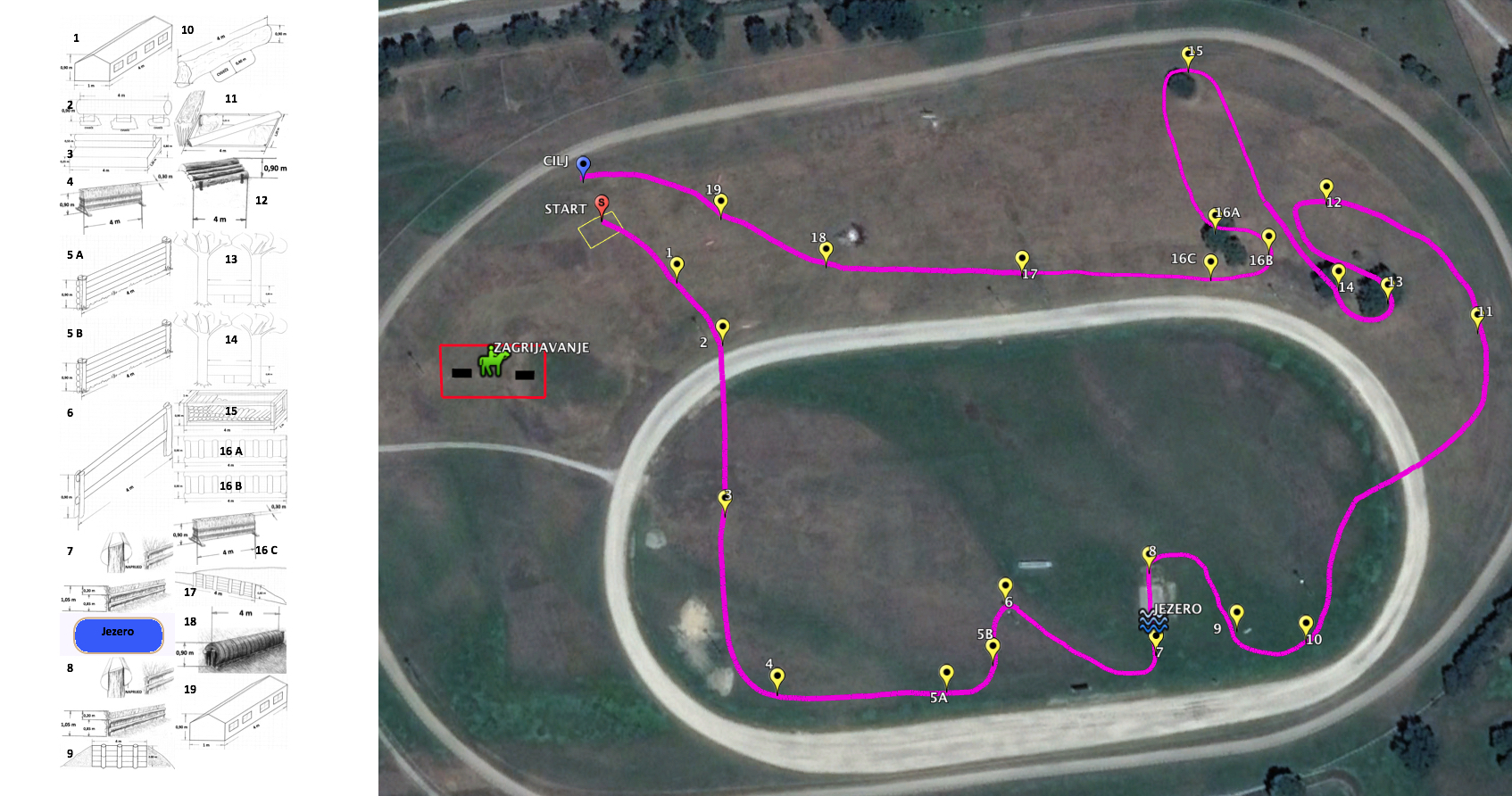 Najava natjecanja u konjičkom višeboju (eventingu) — travanj 2018.