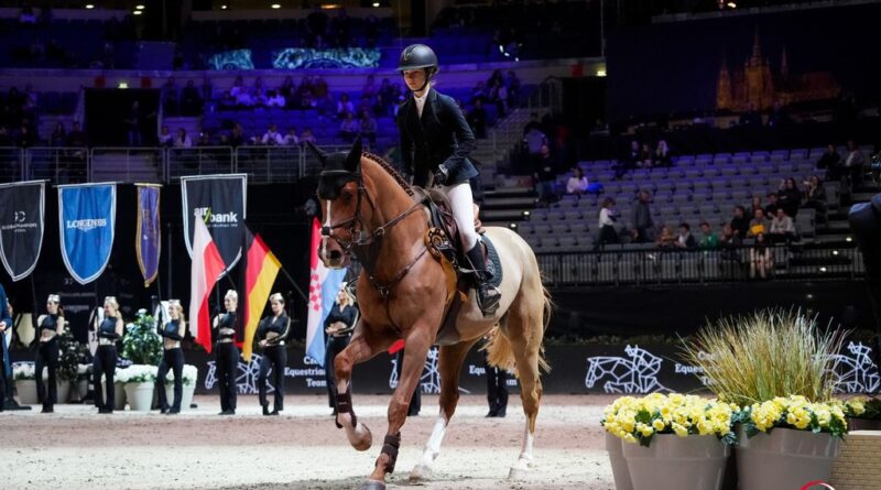 Lea Djelmić i sedmogodišnji konj Dukat: sjajno 6. mjesto na Finalu Global Champions Tour u Pragu