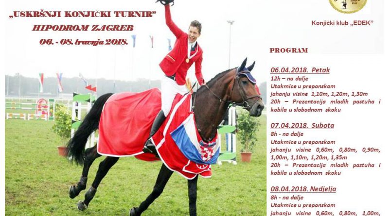 Uskršnji turnir u preponskom jahanju KK EDEK-a — otvaranje ljetne sezone 2018.